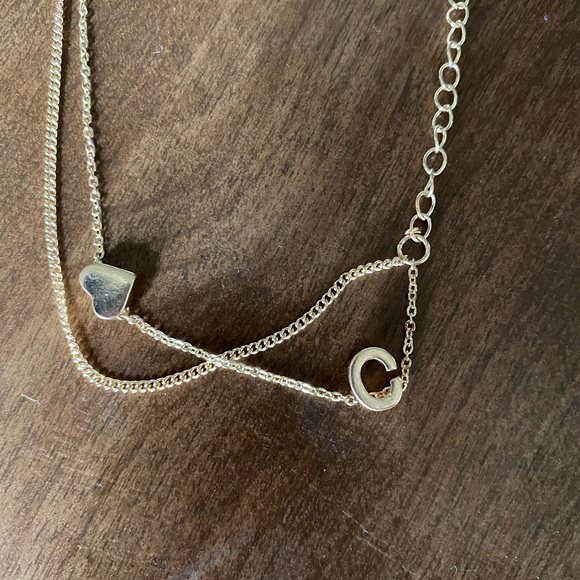 Anklet with the initial C - Picture 2 of 2